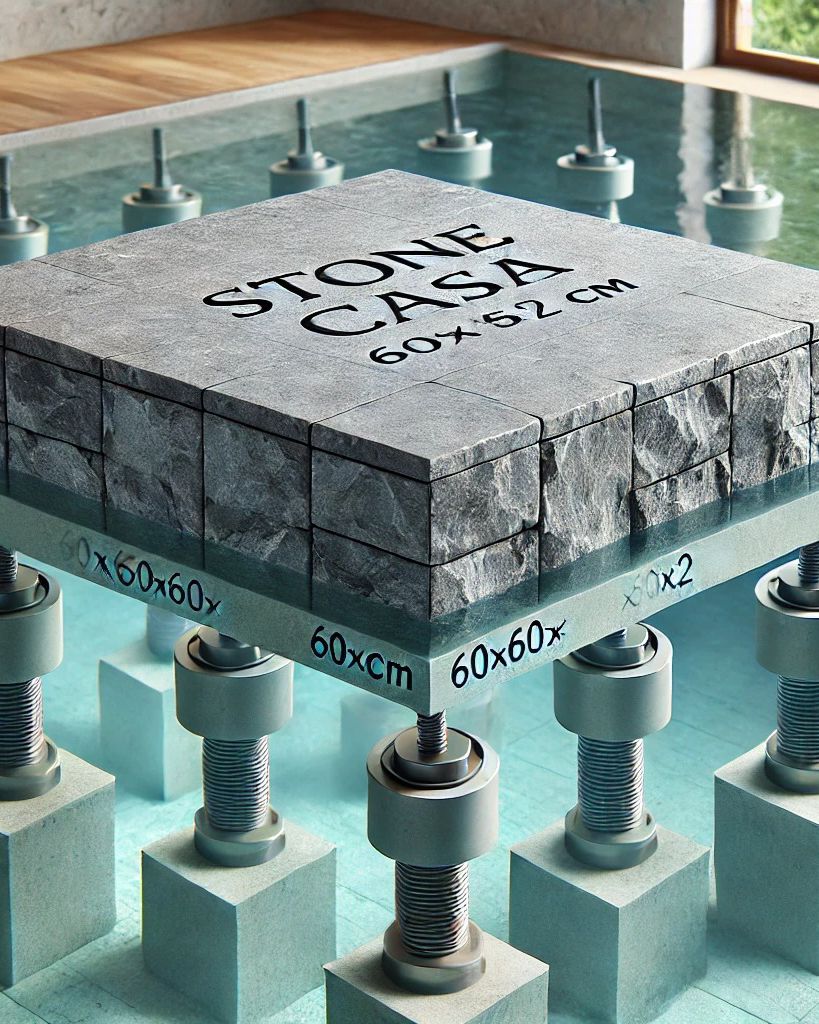 Piso Elevado Ardósia Áreas Submersas | Blog Stone Casa piso-elevado-de-ardosia-de-matacão